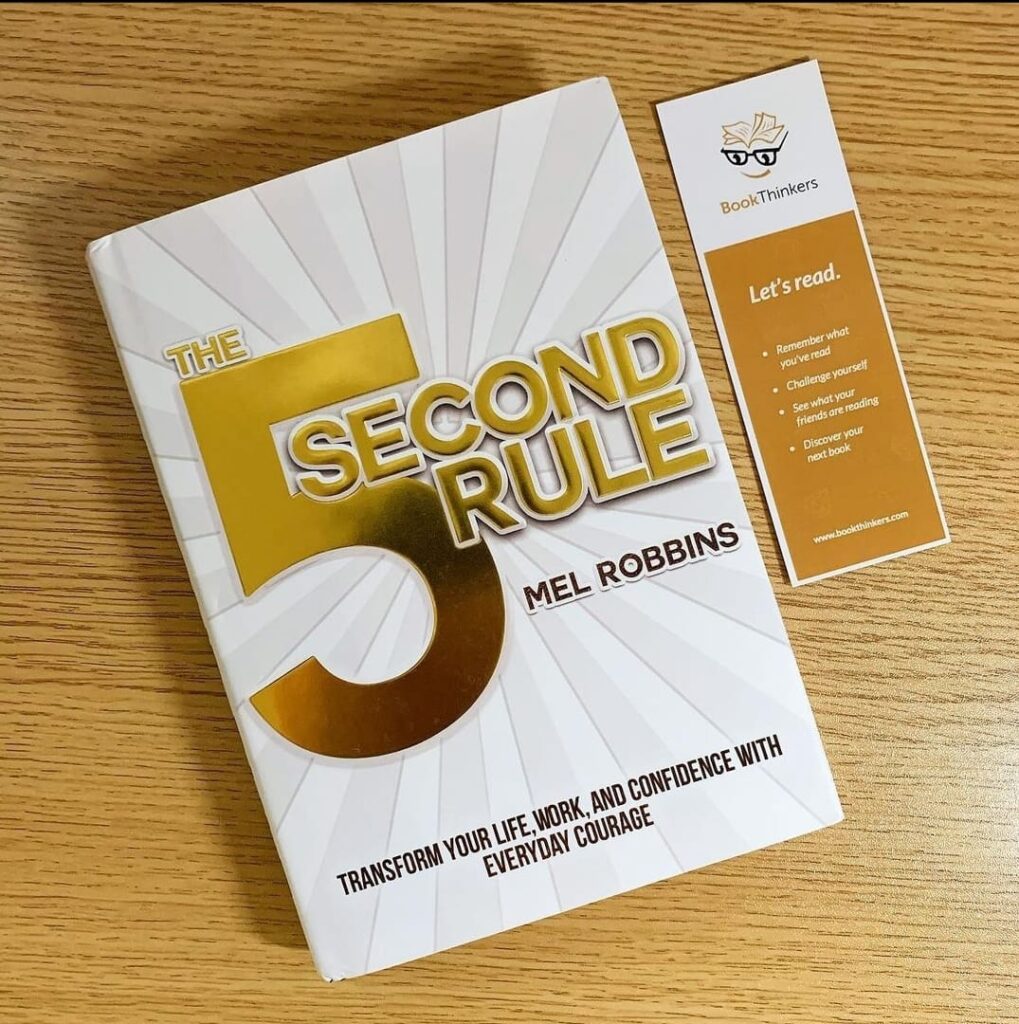 5 second rule Mel Robbins Self-discipline book